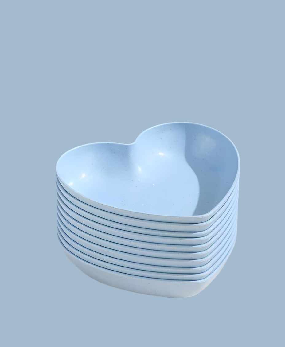 CONTENANT COEUR BLEU X1