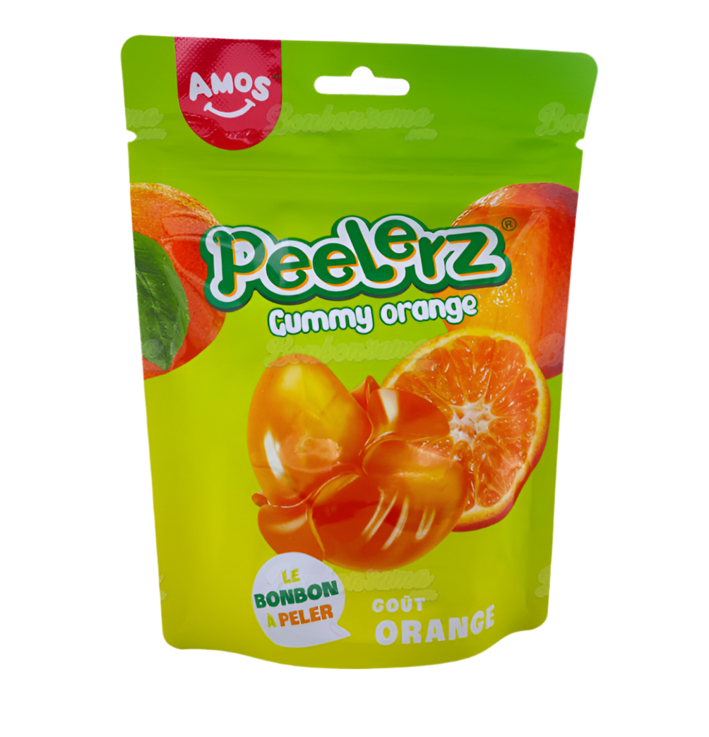 Amos Peelerz Bolsa de Naranja 120 gr (x1)