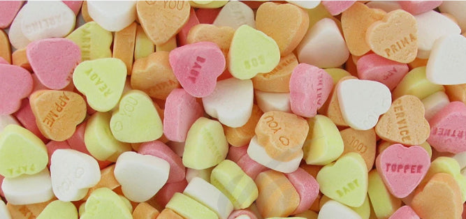 Lucky Hearts Coeurs dextrose 100g
