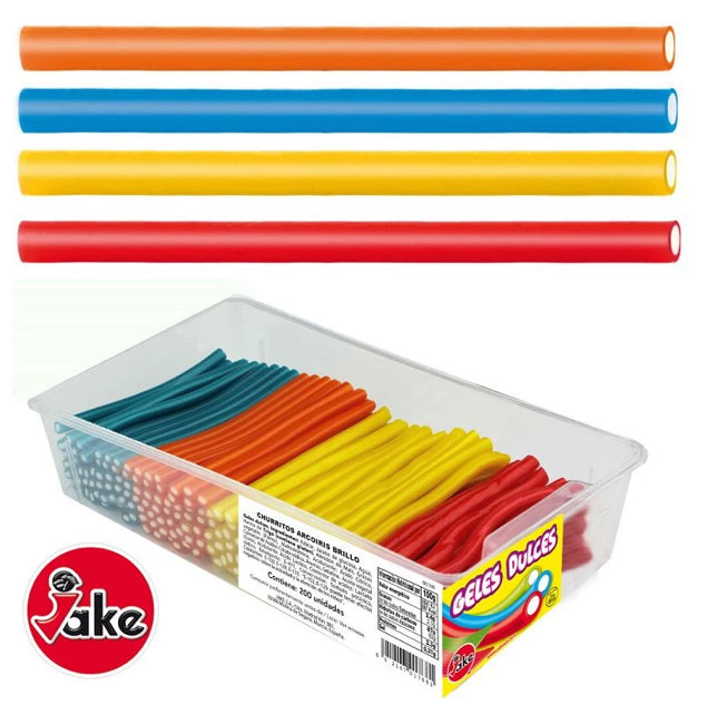 Stick Churritos Arc En Ciel Lisses (x4)