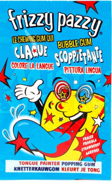 Chewing-gum qui claque FRIZZY PAZZY (x1)