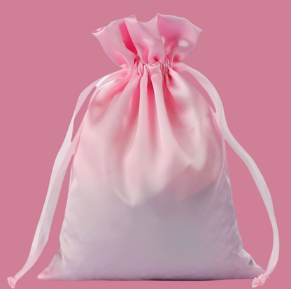 SAC SATIN ROSE X1