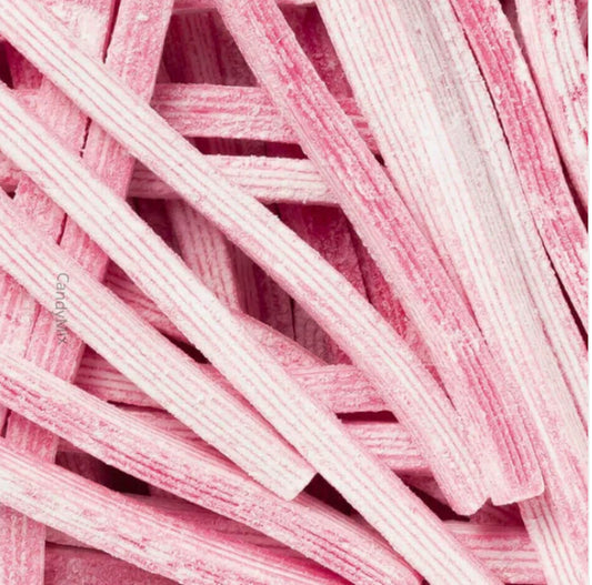 Stick fraise rayé fini (x5)
