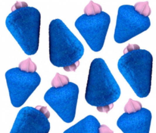 Malvavisco suave MAXI FRESA Azul (x1)