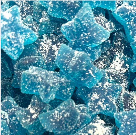 sans sucre Étoiles enrobé framboise myrtille 🫐 Minimelis  (100g)