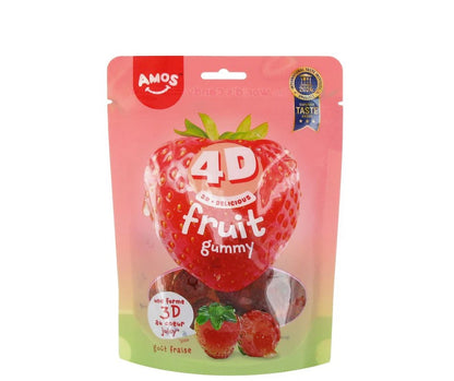 Amos FRUIT 4D Fraise 🍓 120g (x1)