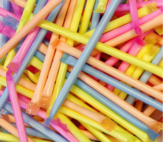 PAILLE CANDY ACIDE 17CM | x5