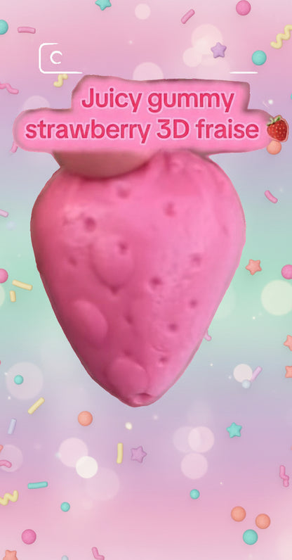JUICY GUMMY 3D strawberry 🍓 (x1)