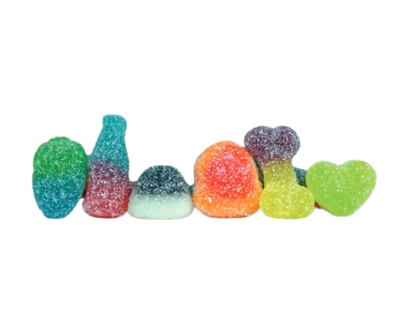 Mix minis bonbons acides sucrés 500gr