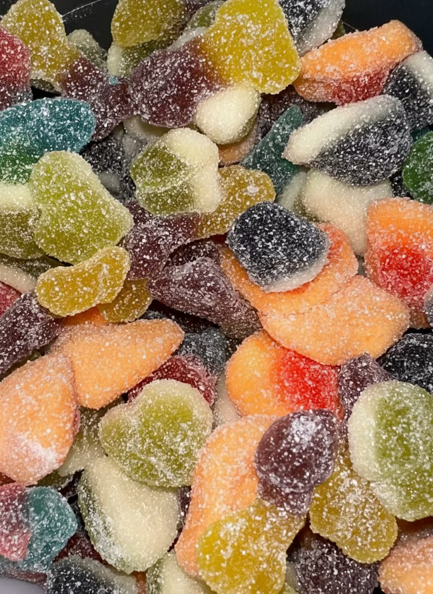 Mix minis bonbons acides sucrés 500gr